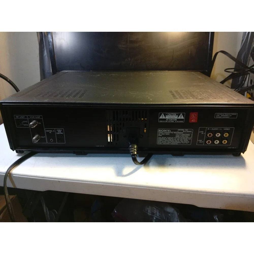 Sony SLV-920HF Hi-Fi Stereo 4-Head VCR. For Parts Or Repair.